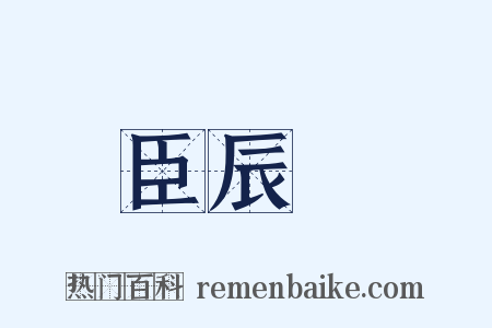 臣辰盉是什么意思的图片
